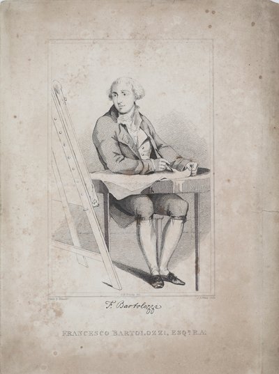 Francesco Bartolozzi, engraved by George M. Brighty and John Romney, c.1810 by Francesco Bartolozzi